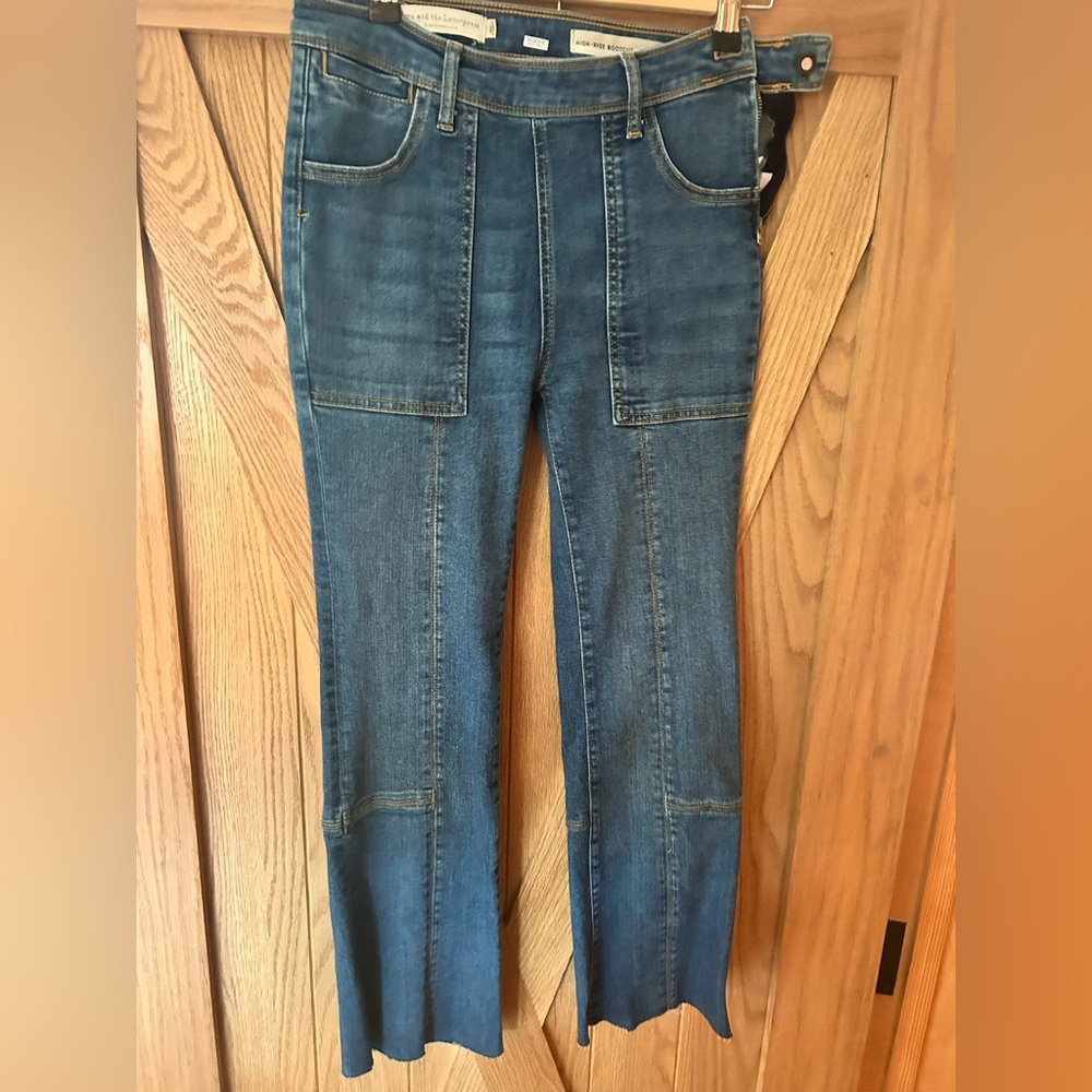 Anthropology jeans.